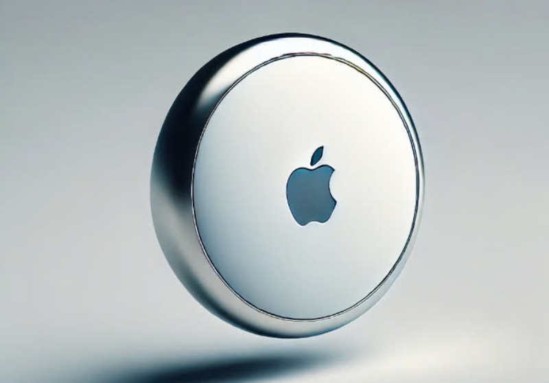 Apple is expected to launch the next generation of AirTag in the middle of this year. Illustrative photo created by AI