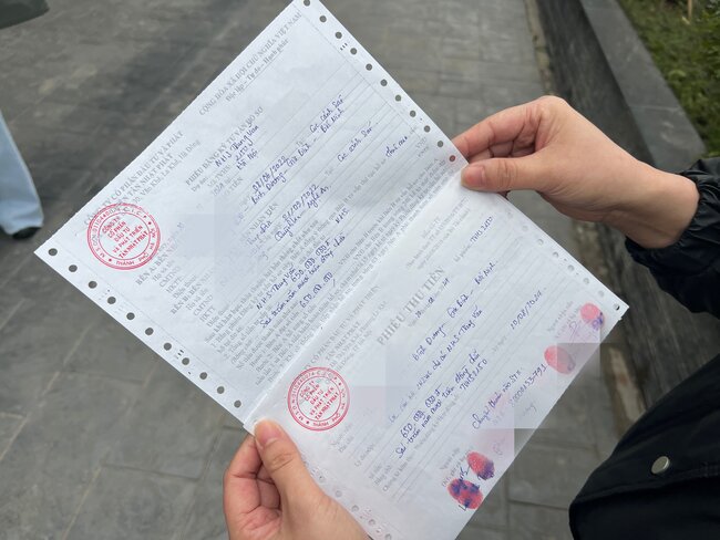 Khách hàng phản ánh Công ty Tân Nhật Phát "bùng tiền cọc" của khách hàng mua nhà ở xã hội. Ảnh: PV
