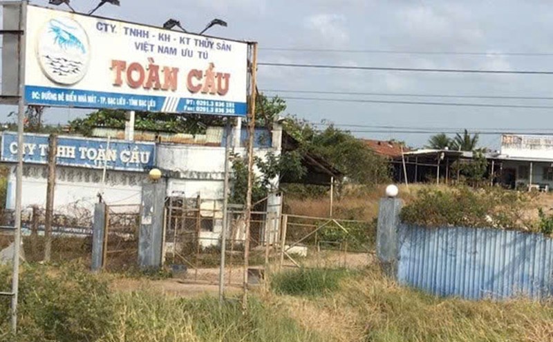 Toan Cau Company was favored by Bac Lieu province, but when operating, the Inspectorate discovered a series of violations. Photo: Nhat Ho