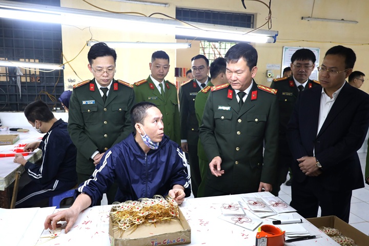 Hai Duong Provincial Police are making efforts to upgrade drug rehabilitation facilities. Photo: Hai Duong Provincial Police Portal