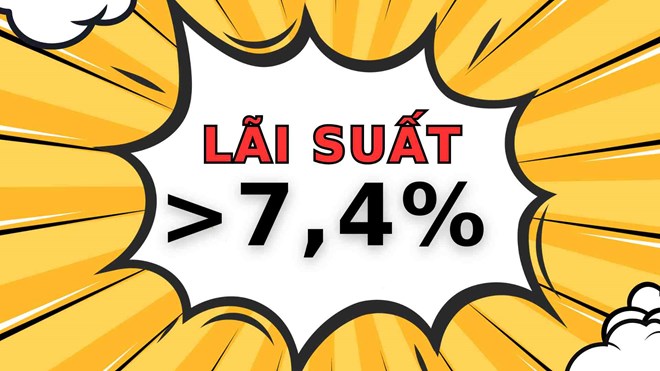 Xuất hiện 3 ngân hàng lãi suất từ 7,4% khi gửi tiền 13 tháng