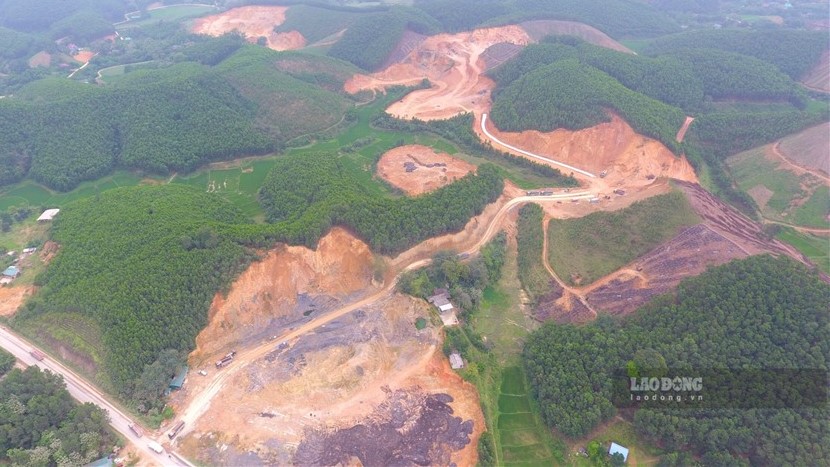 Una mina de tierra en el territorio de la provincia de Paz. Imagen de la pagina web de la Universidad de Hong Kong
