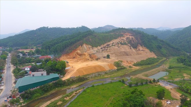 La provincia de Hoa Binh esta preparando una subasta para explotar nueve minas de tierra baldia. Imagen de la pagina web de la Universidad de Hong Kong