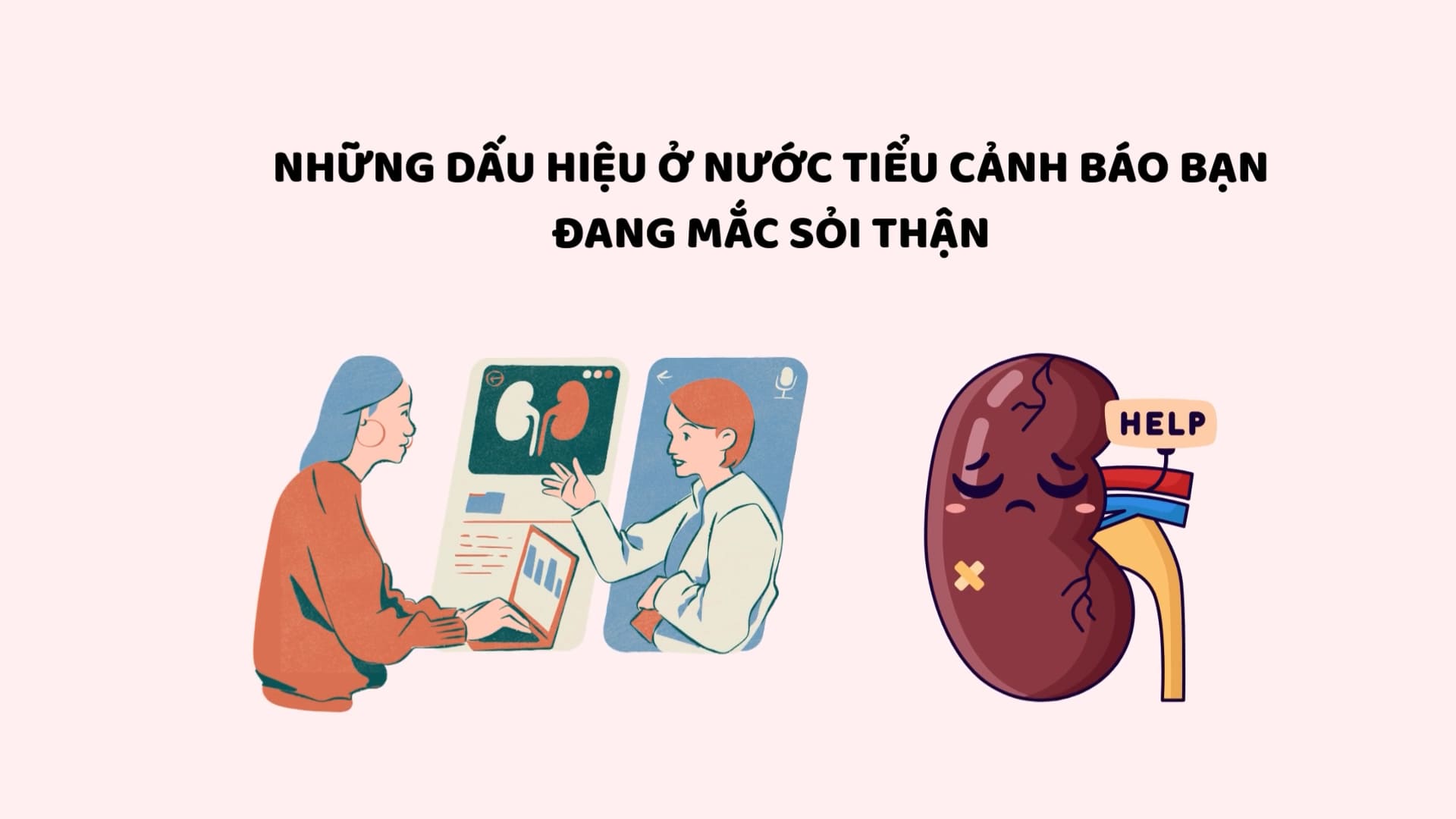 Los signos en la orina indican que tienes calculos renales. Imagen de la fuente: