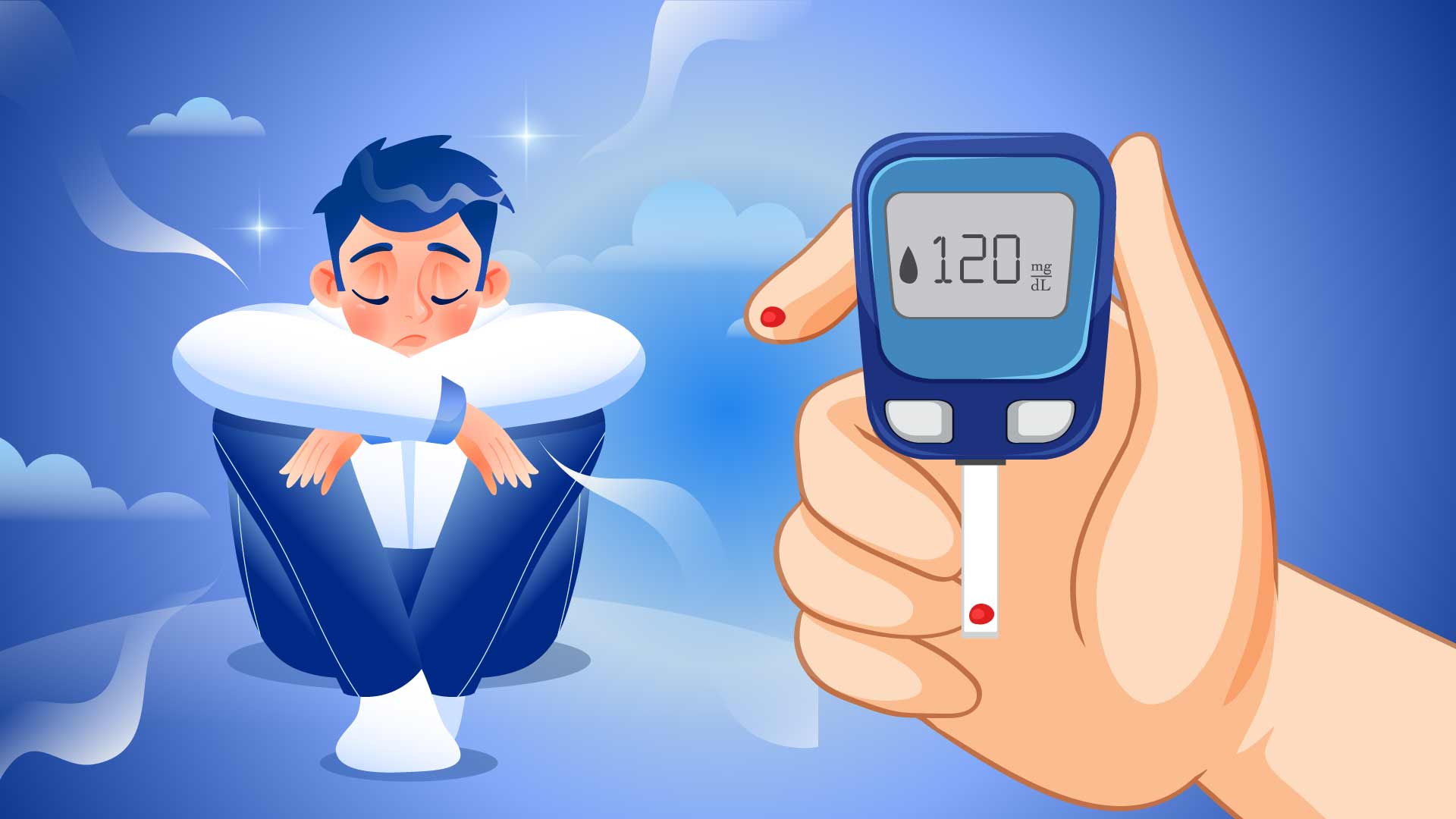 La diabetes no solo afecta la salud fisica, sino que tambien esta estrechamente relacionada con problemas de salud mental. El dibujo de la Virgen