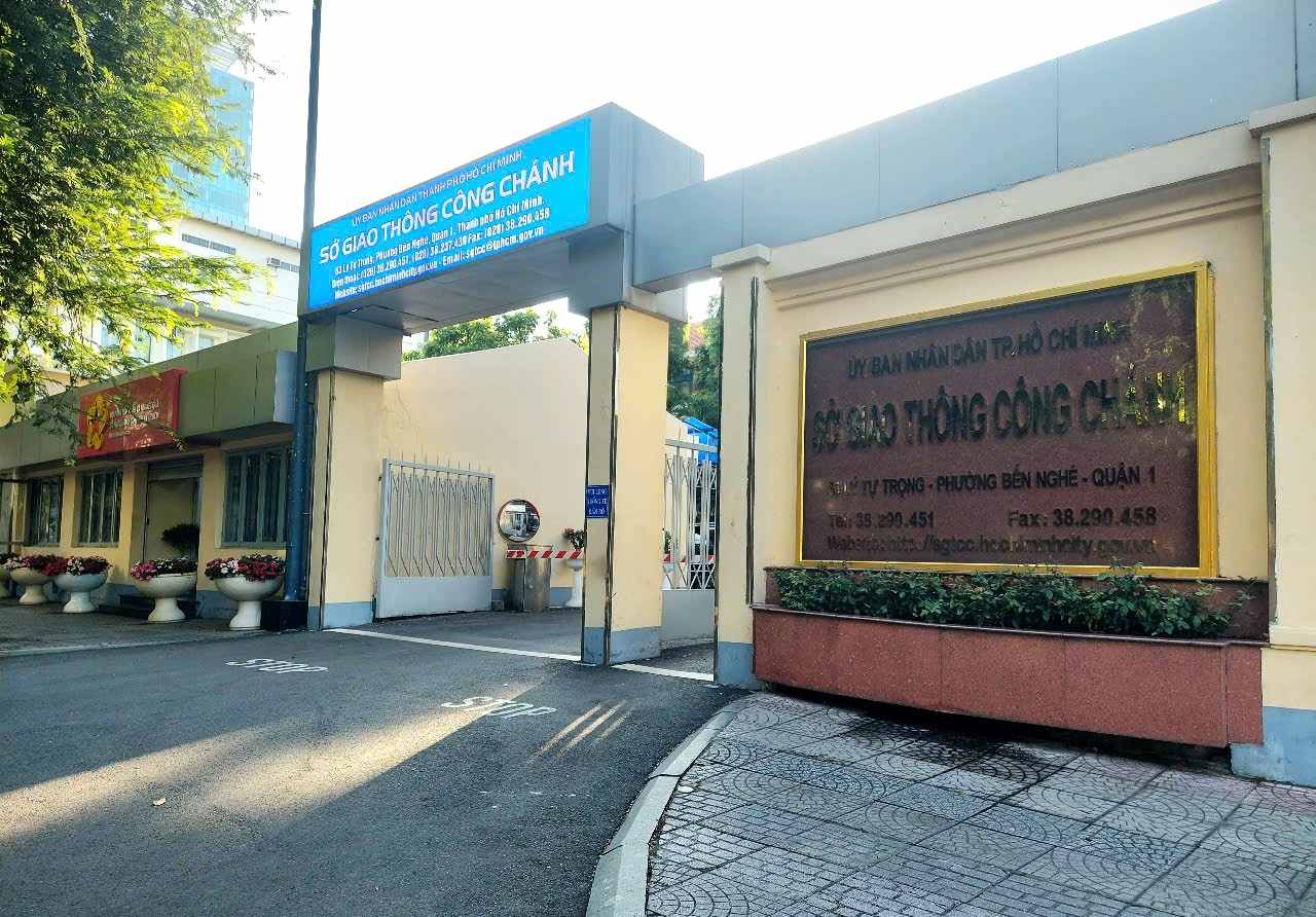 The headquarters of the Ho Chi Minh City Department of Transport on Ly Tu Trong Street (District 1). Photo: Minh Quan