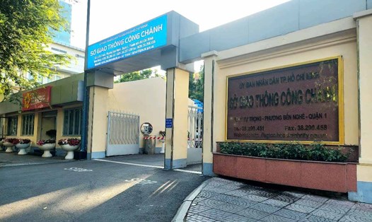 Trụ sở của Sở Giao thông Công chánh TPHCM trên đường Lý Tự Trọng (Quận 1).  Ảnh: Minh Quân