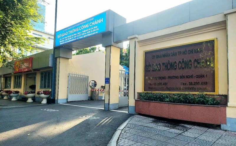 The headquarters of the Ho Chi Minh City Department of Transport on Ly Tu Trong Street (District 1). Photo: Minh Quan