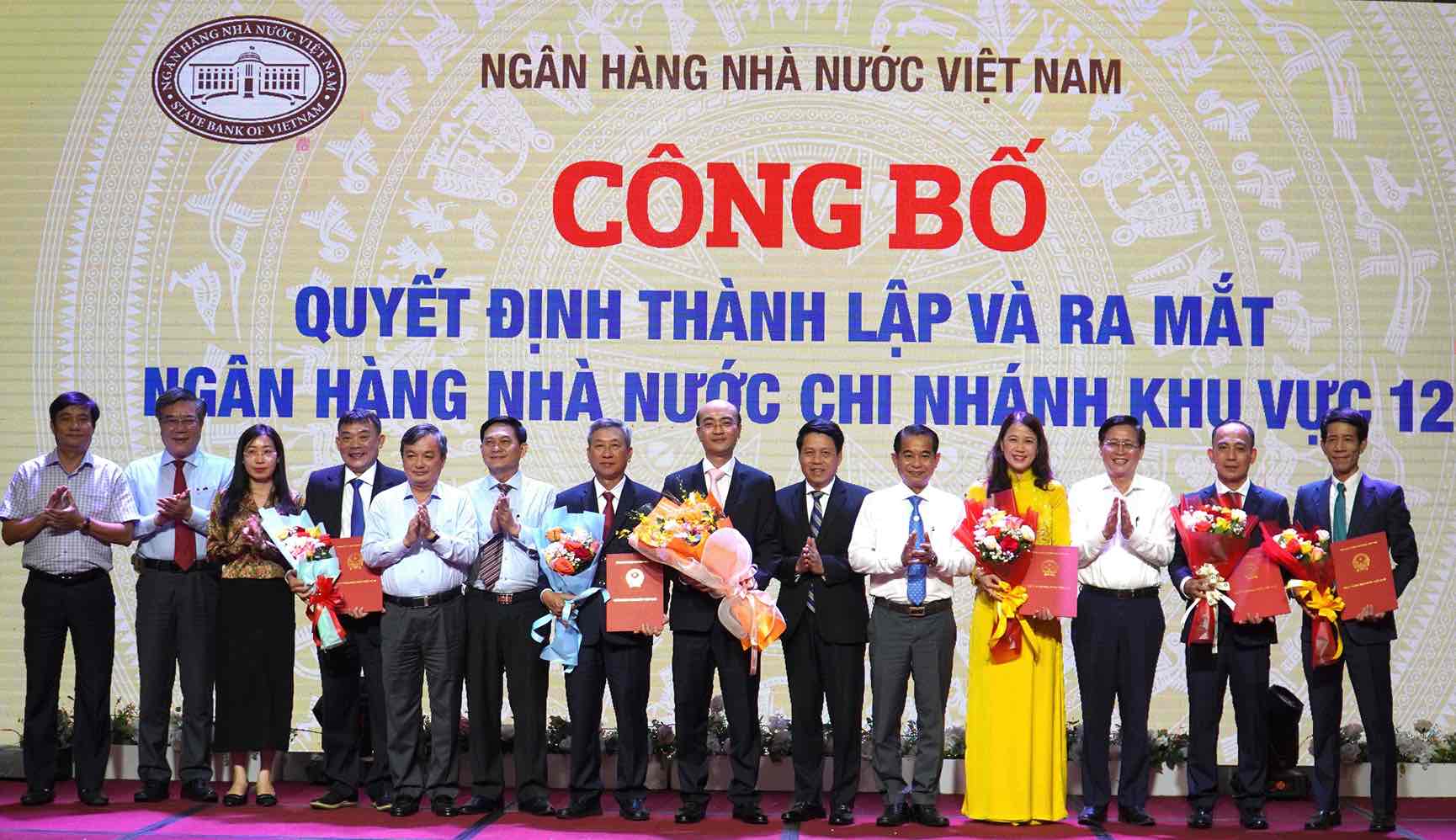 El Banco Estatal de Vietnam de la Region 12 se lanzo en la base de la fusion de las sucursales de las cinco provincias de Dong Nai, Ba Ria  Vung Tau, Binh Duong, Binh Phuoc, Tay Ninh. Imagen de la HAC