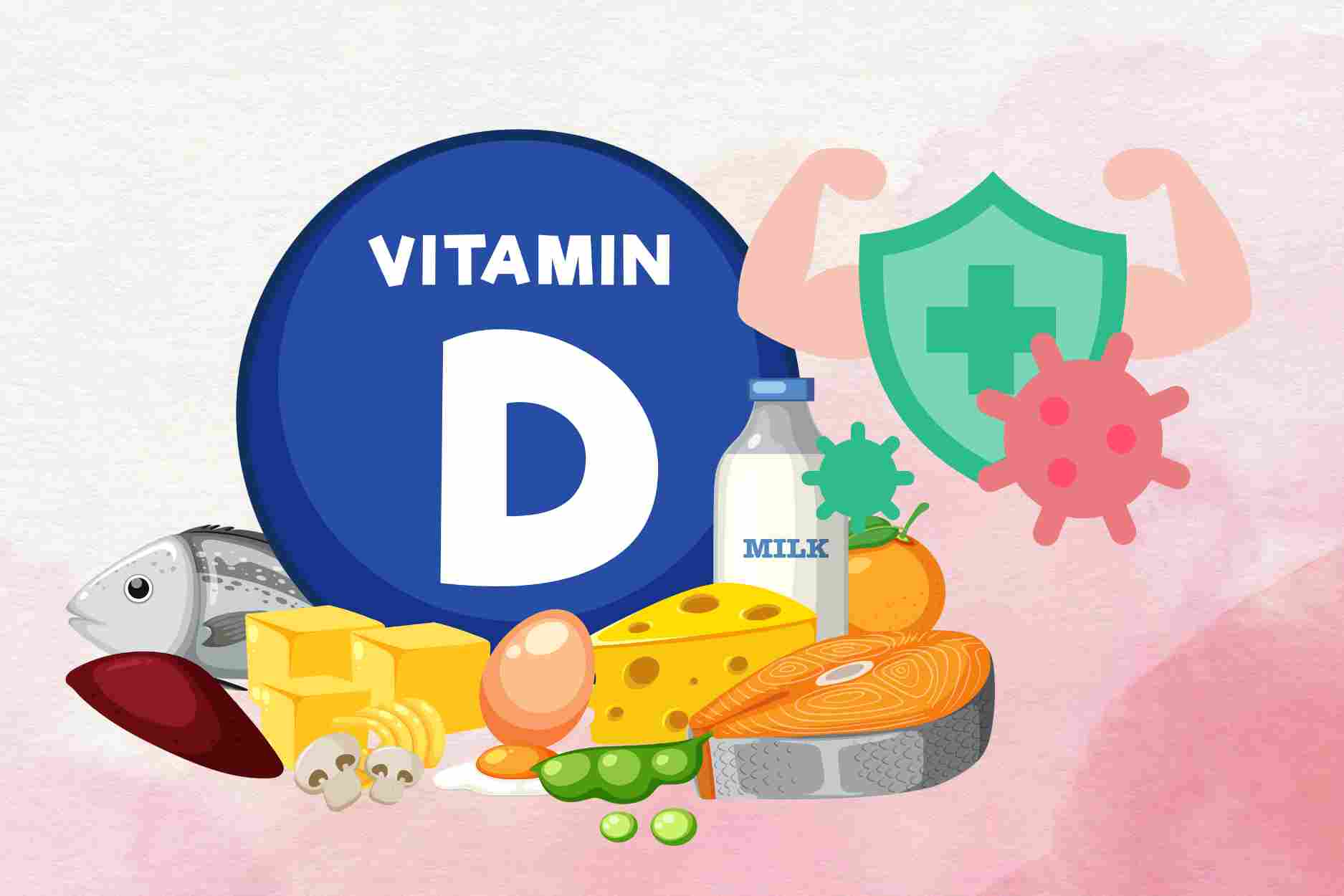 Fortalece el sistema inmunologico con 5 alimentos ricos en vitamina D