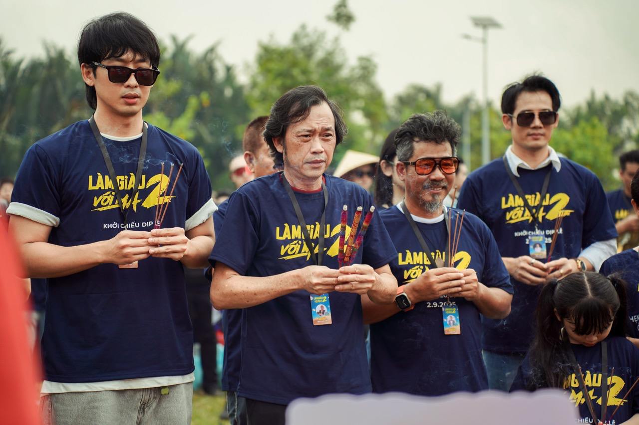 La ley de la ambicion y el ensamblaje de las estrellas enriquecerse con fantasmas 2. Foto: El equipo de la pelicula.