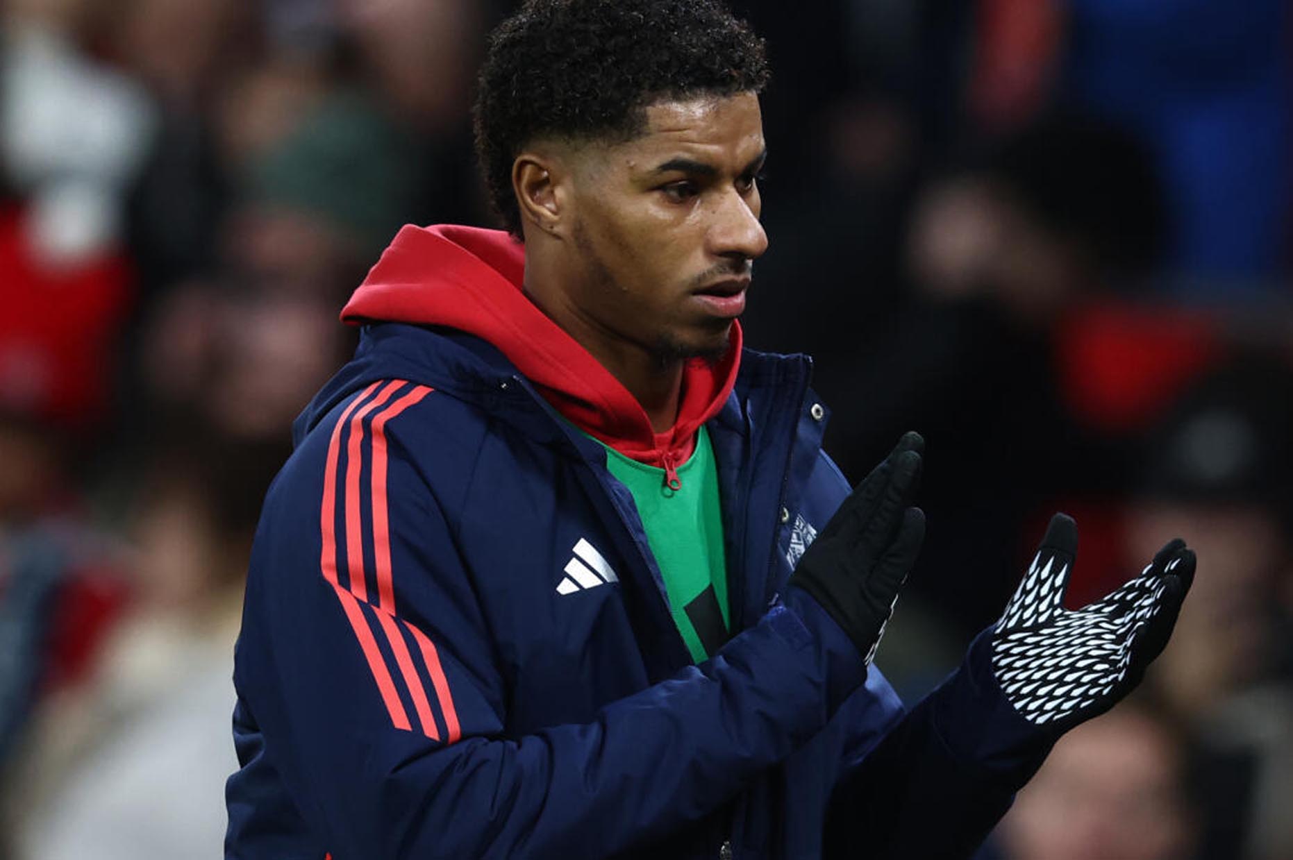 Quang thoi gian u am tai Man United da tam thoi lui xa voi Marcus Rashford. Anh: AFP