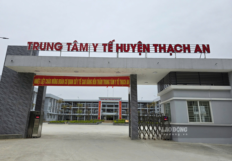 District-level medical centers have a total investment of 168 billion VND in Cao Bang. Photo: Tan Van.