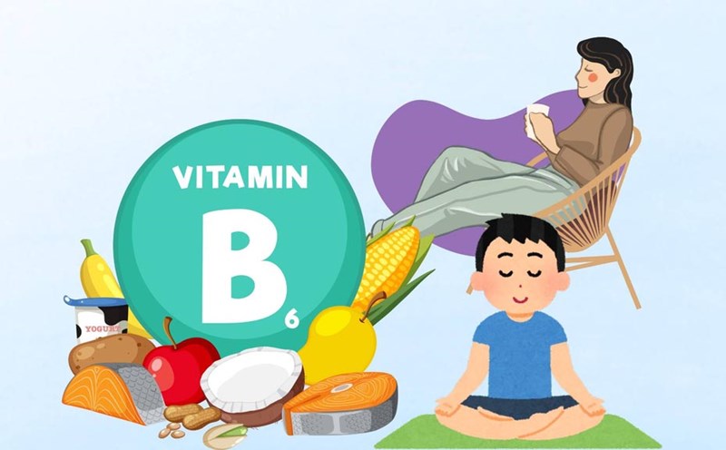 A familiar vitamin that helps you sleep well and relax. Graphics: Dinh Dinh
