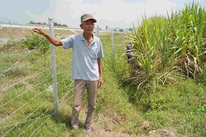 Kiến nghị mở lối vào ruộng ở Khánh Hòa sau khi cao tốc bít đường
