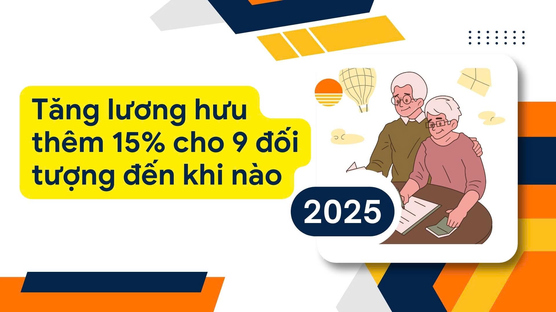Aumentar las pensiones en un 15% para 9 sujetos hasta cuando