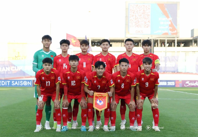 U17 Vietnam saves the World Cup ticket with a victory over U17 UAE. Photo: VFF