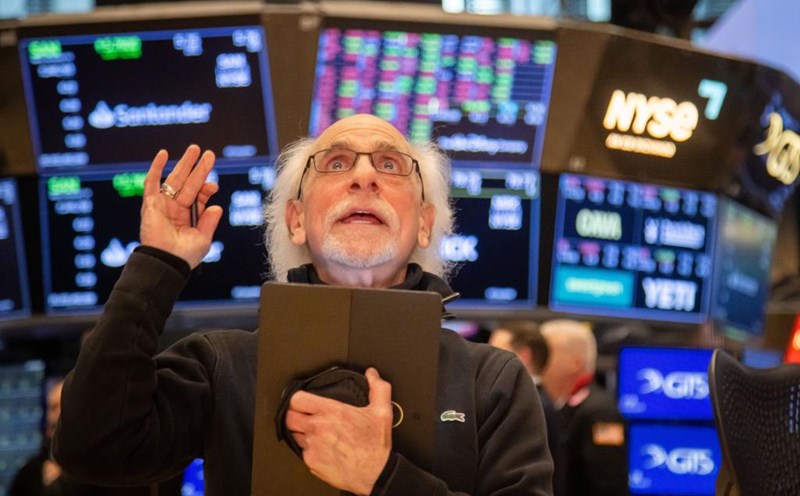 The US stock market rebounded on April 9 after President Donald Trump announced the US postponing tax imposition on 75 countries. Photo: Xinhua