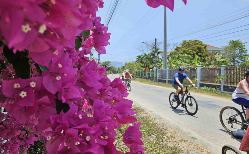 Tourists experience experiential tourism when coming to Khanh Hoa. Photo: Huu Long