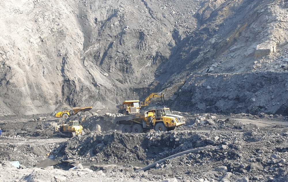 Coc Sau open-pit coal mine. Photo: Nguyen Hung