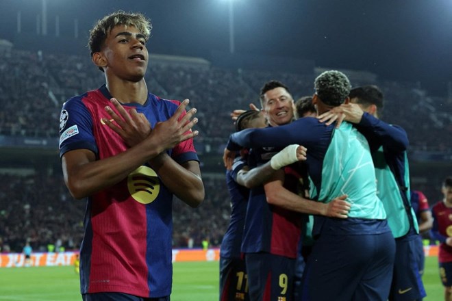 Barcelona scored 4 goals against Dortmund. Photo: AFP