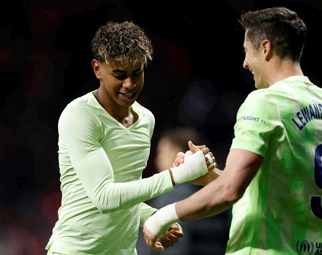 Barcelona van la ung vien sang gia cho chuc vo dich Champions League nam nay. Anh: AFP