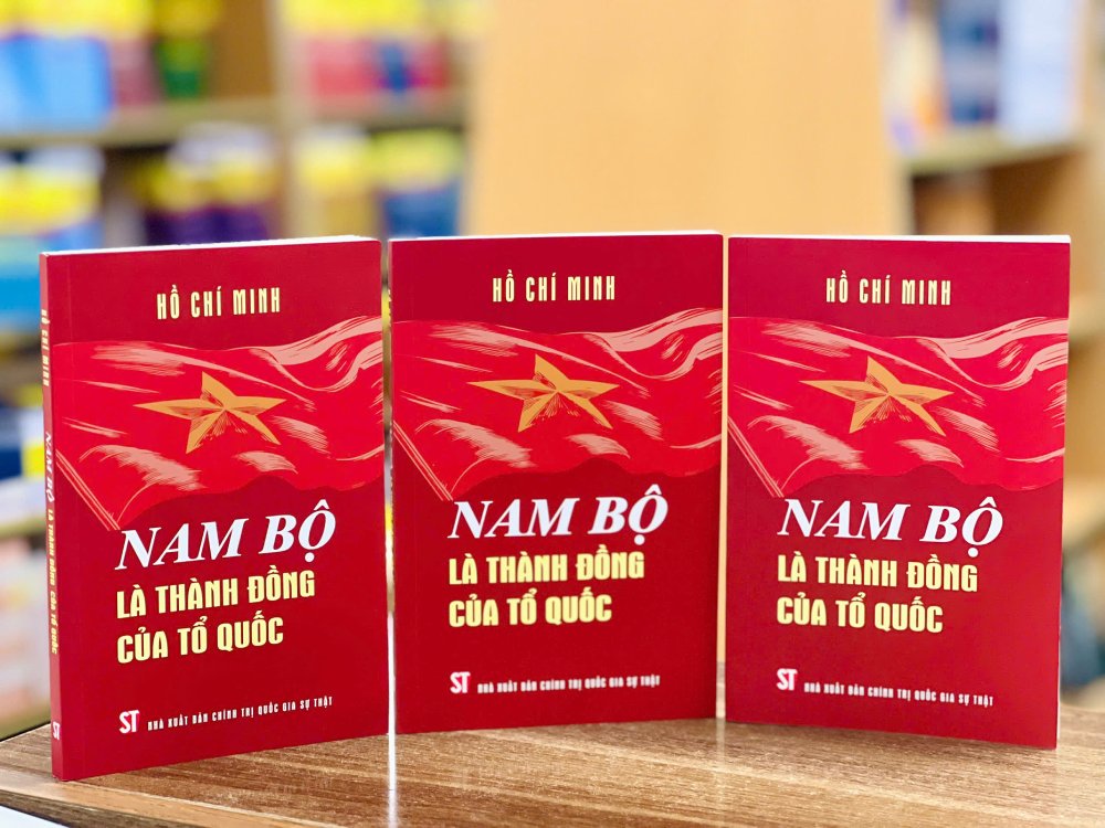 The book "The South is the homeland's bronze citadel" has just been introduced to readers. Photo: Ai Van