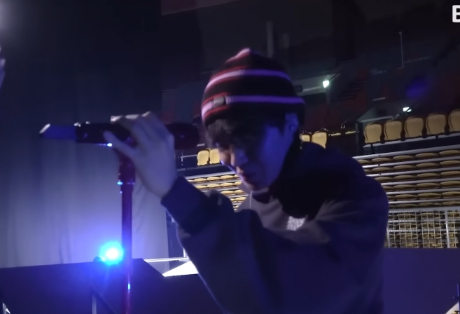 J-Hope - miembro de BTS. Foto: Cortar el clip.