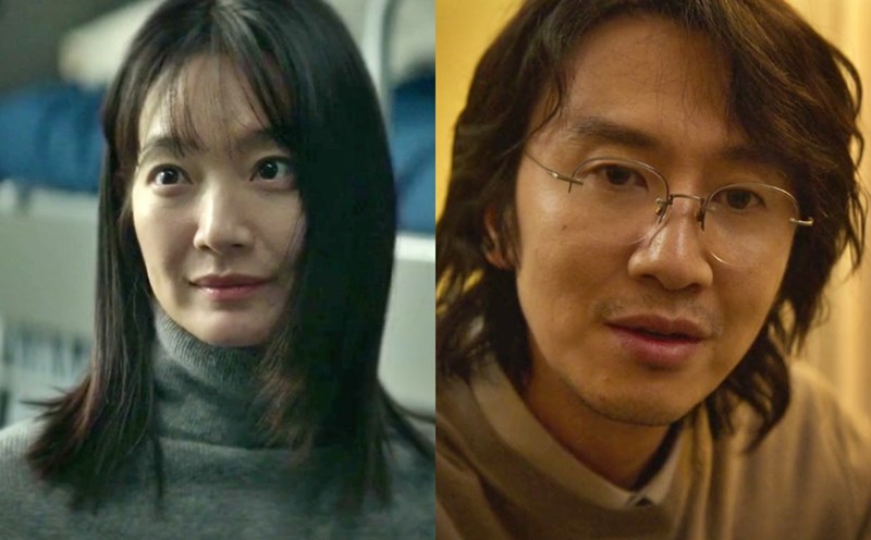 Actors Shin Min Ah, Lee Kwang Soo. Photo cut from the movie Nghiep Duyen