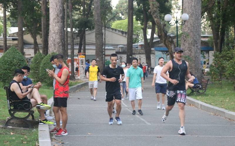 Exercise before breakfast helps prevent high blood sugar. Photo: Nguyen Chan