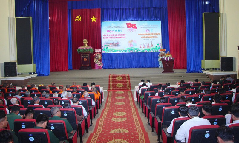 Bac Lieu hop mat Tet co truyen Chol Chnam Thmay nam 2025. Anh: Nhat Ho
