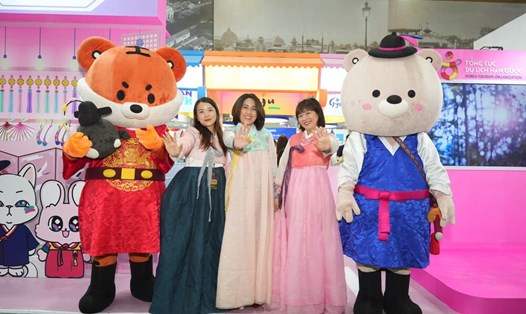 Gian hàng KTO Việt Nam tại Hội chợ VITM Hà Nội 2025. Ảnh: BTC