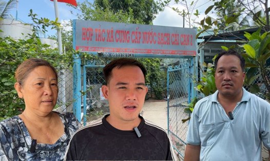 Người dân Vĩnh Long khó khăn vì thiếu nước sạch thường xuyên. Ảnh: Hoàng Lộc