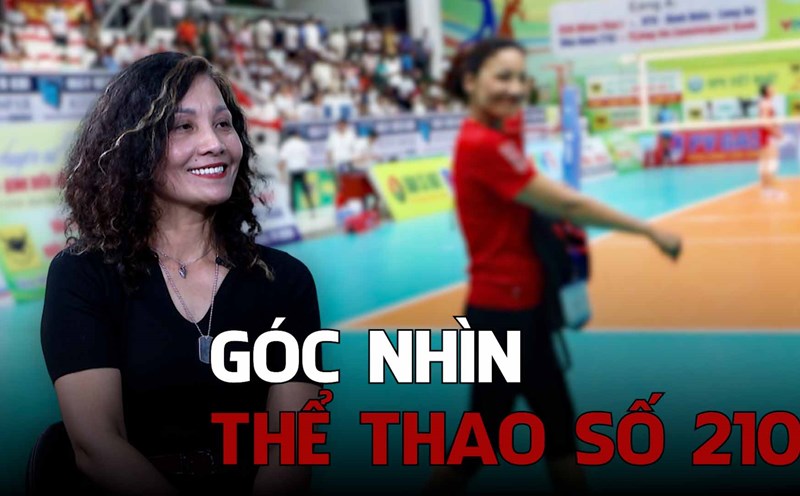Former volleyball player Ha Thu Dau.
