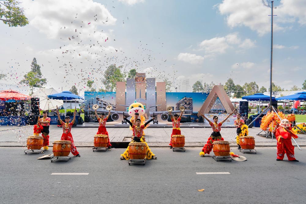 KITA Airport City urban area is the most vibrant destination in Can Tho during the April festival season with many cultural, artistic, tourism and sports activities. Photo: Provided by the enterprise
