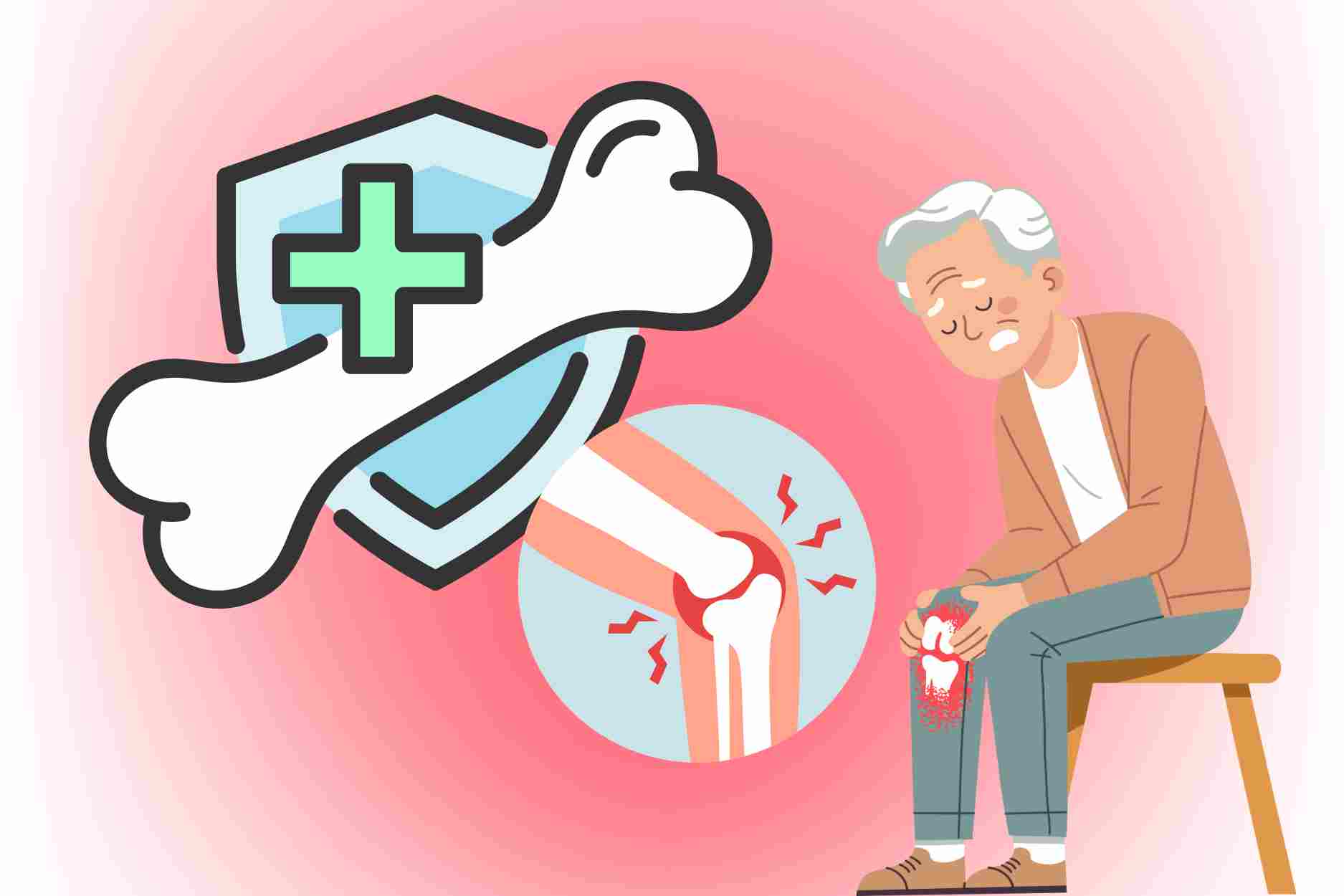 Los errores de salud osea que usted suele tener. El dibujo: