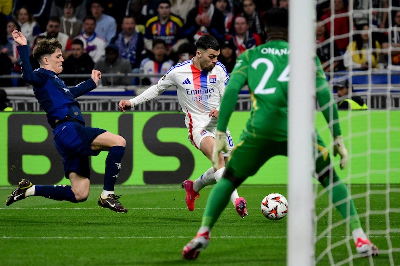 Man United unfortunately drew with Lyon. Photo: AFP