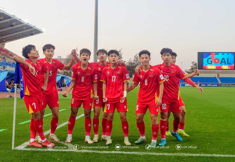 Vietnam U17 perdio su boleto para la Copa Mundial U17. Imagen de la VFF