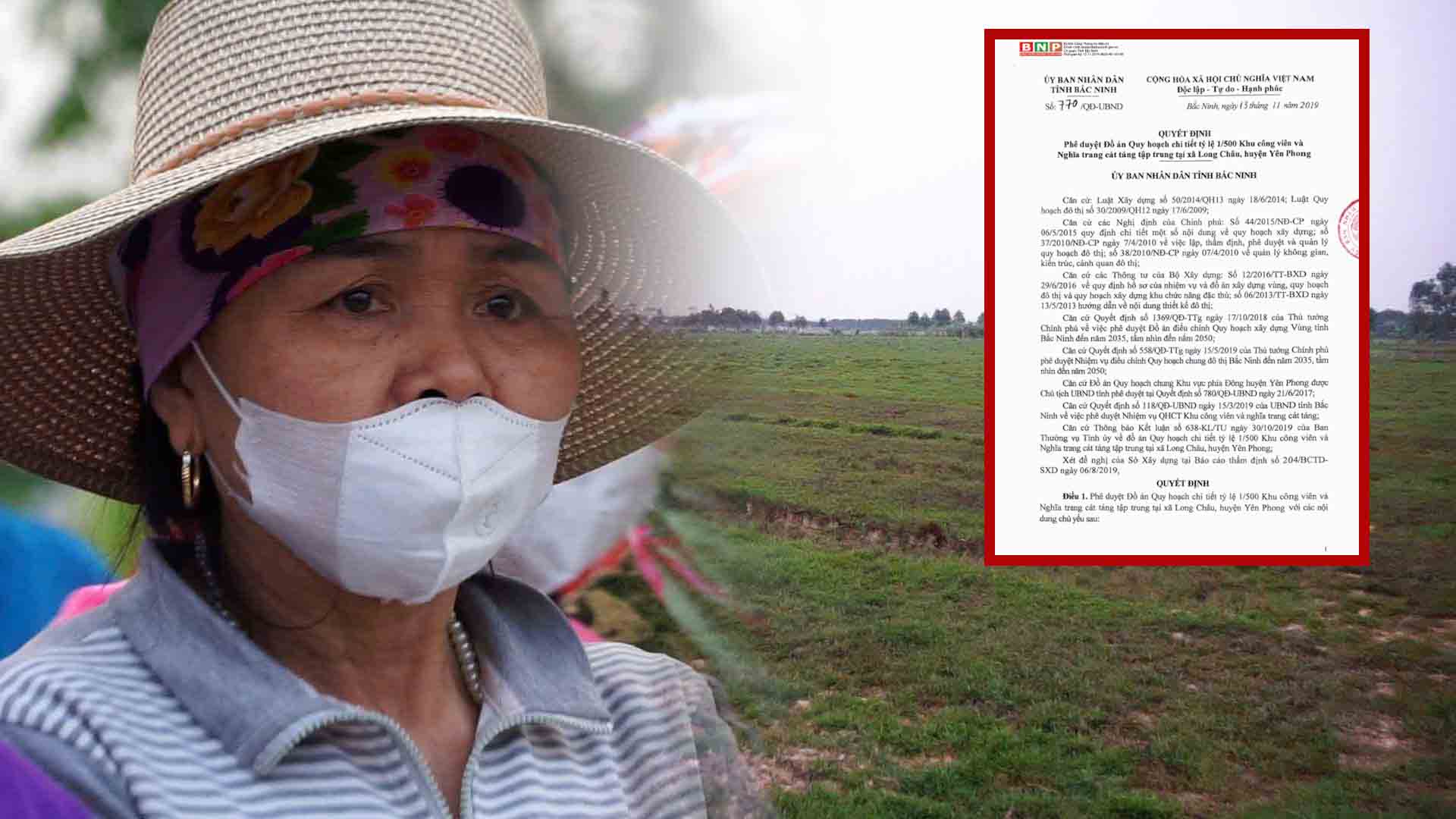 Bao Lac Vien Cemetery Park, people object, businesses ignore doing it. Photo: NHOM PV