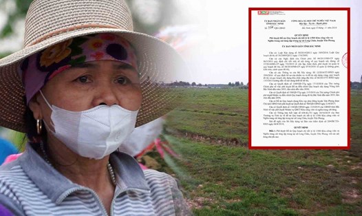 Công viên nghĩa trang Bảo Lạc Viên, nhân dân phản đối, doanh nghiệp bất chấp làm. Ảnh: NHÓM PV