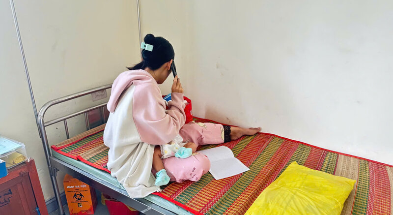 Theo thong ke BVDK Vinh Long, den ngay 10.4, ghi nhan 282 ca Sot xuat huyet. Anh: Hoang Loc