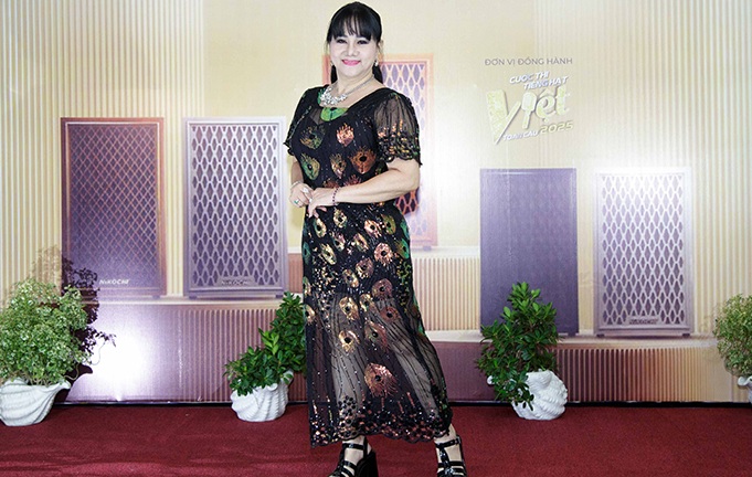 Famous singer Ngoc Anh. Photo: Organizing Committee
