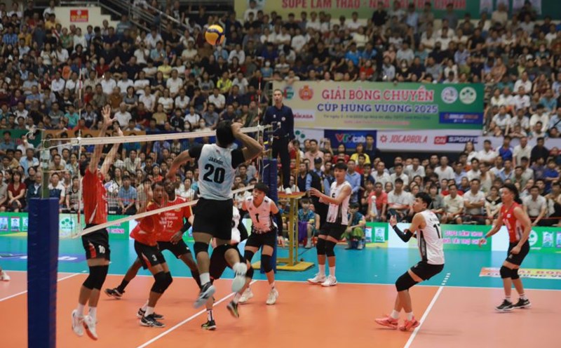Hung Vuong Cup Volleyball Tournament 2025. Photo: Hoang Hue