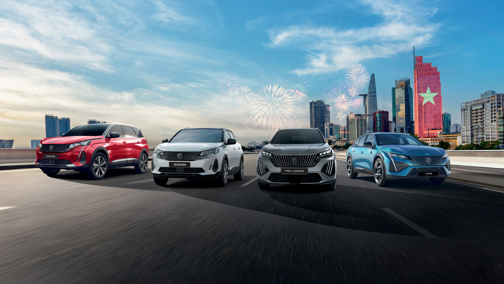 In April 2025, Peugeot will offer up to 85 million VND in incentives to customers who love different driving experiences. Photo: Thaco Auto