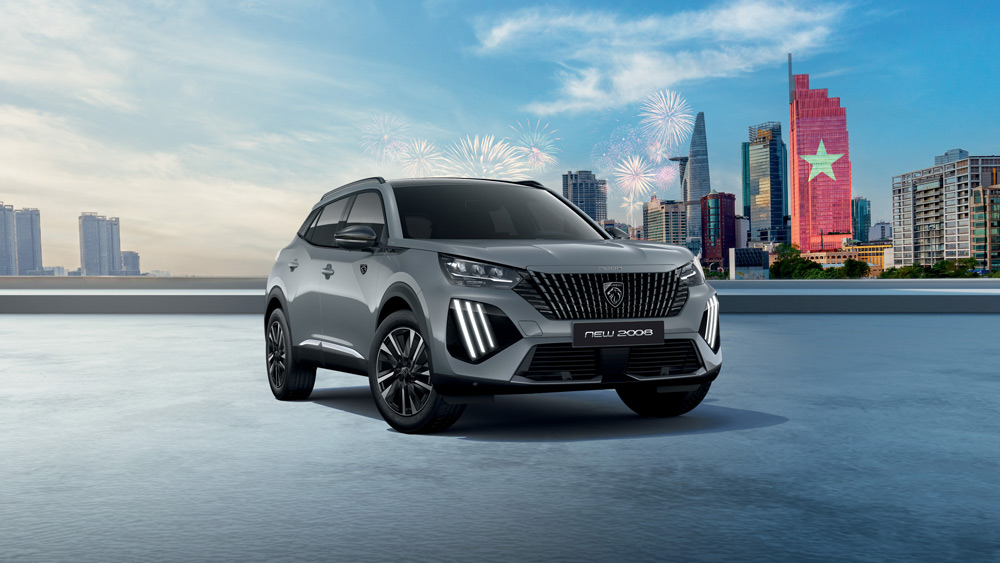 New Peugeot 2008 so huu nhieu nang cap ve thiet ke, trang bi va tinh nang an toan. Anh: Thaco Auto