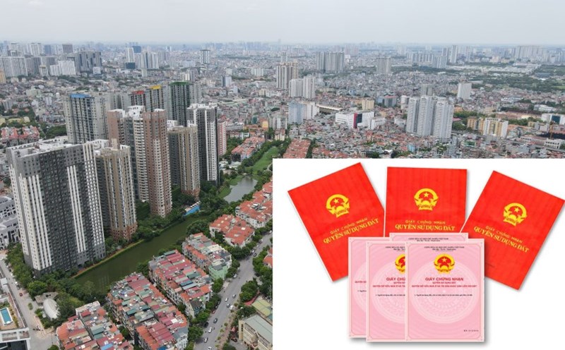 There will be instructions on adjusting cadastral records, land use right certificates, and assets attached to land. Illustrative photo: Pham Dong
