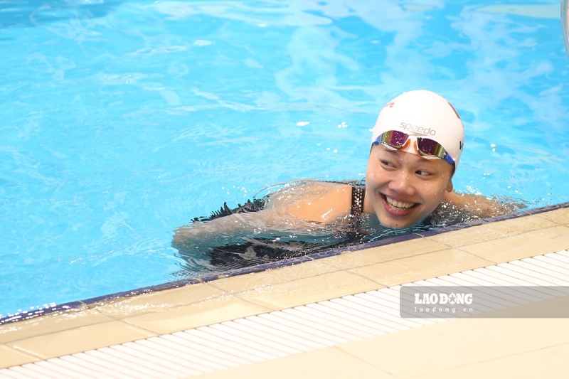 Anh Vien in a tournament in 2022. Photo: Minh Anh