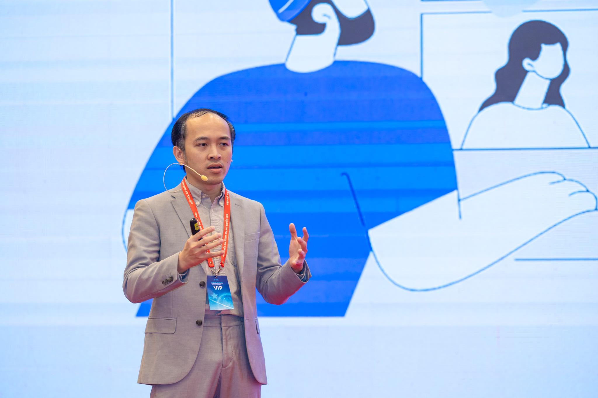 Ong Vu Ngoc Son - Truong ban Cong nghe, NCA. Anh: Minh Son