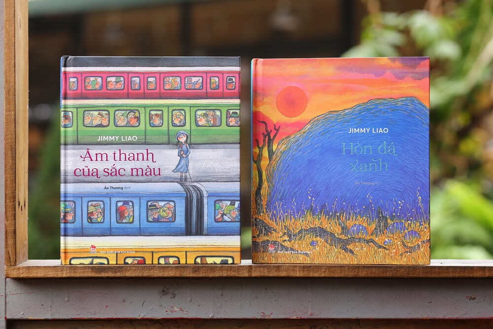 La editorial Kim Dong presenta una nueva edicion de dos libros del autor Jimmy Lao. Imagen de la NXB