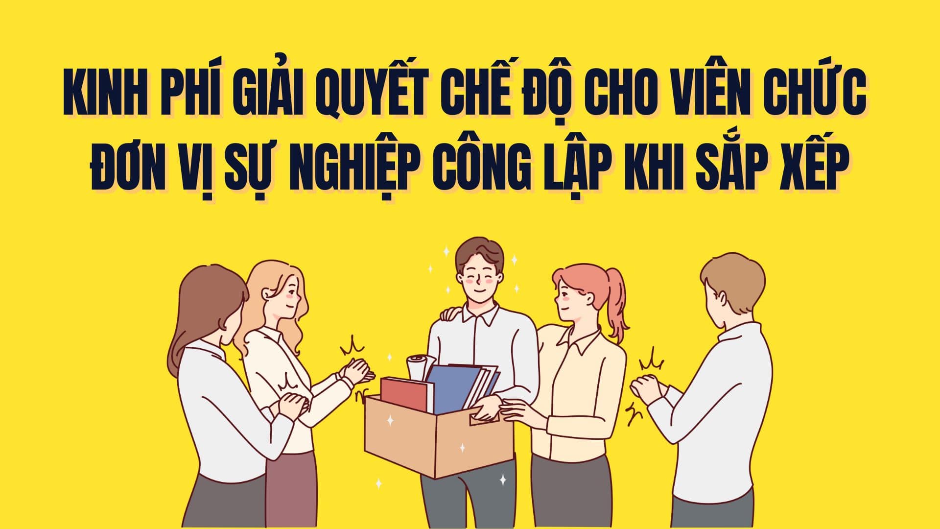 Funding for resolving the regime for civil servants in public service units when arranging. Graphics: Tra My